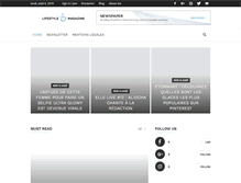 Tablet Screenshot of mode-et-tendance.com